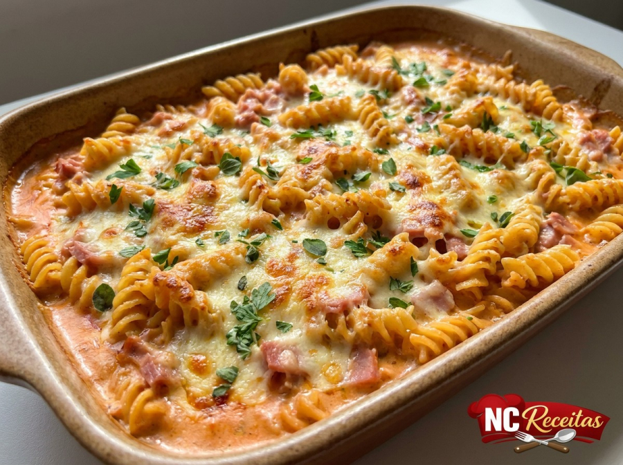 Torta de Macarrão Cremosa: A receita diferente e saborosa que está surpreendendo famílias no almoço