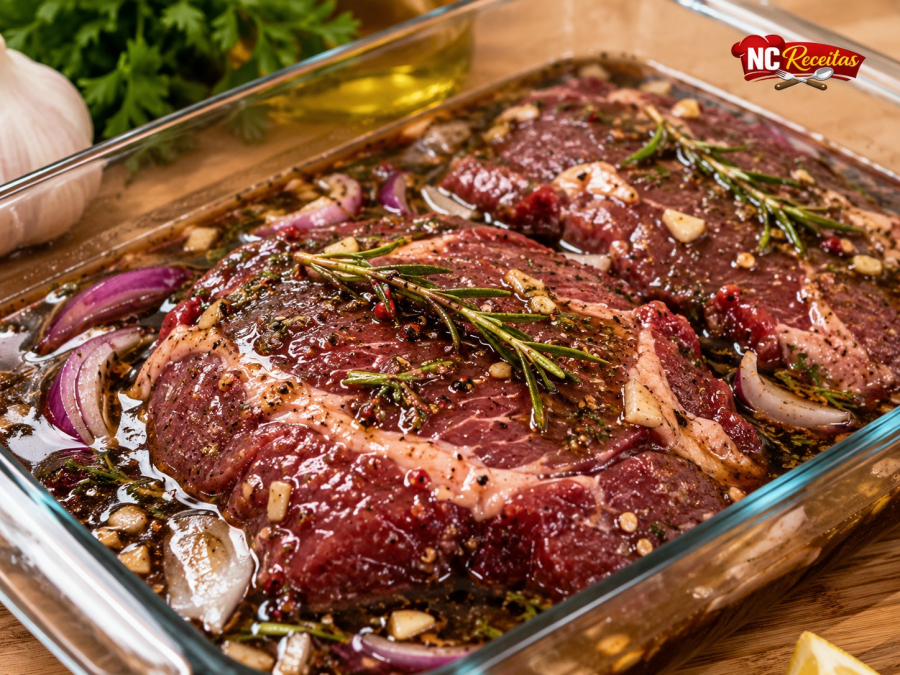 Como Marinar Carnes do Jeito Certo: Os erros que estragam o sabor e as técnicas que deixam tudo mais suculento