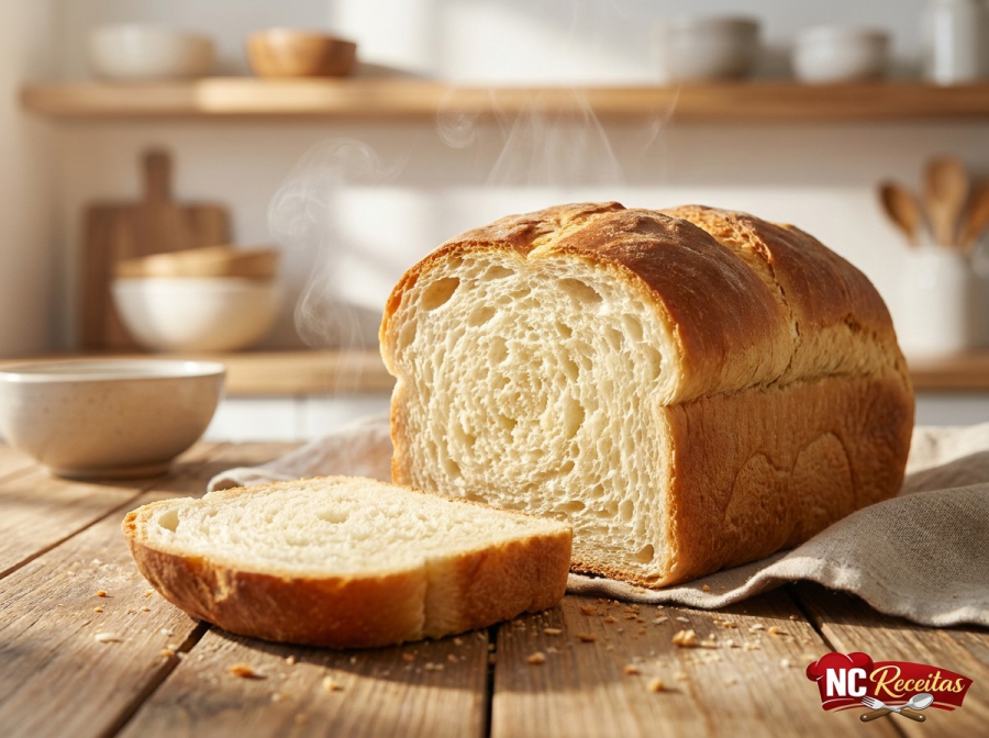 O Pão Caseiro mais fácil que você vai Fazer: receita sem sovar e super Macia