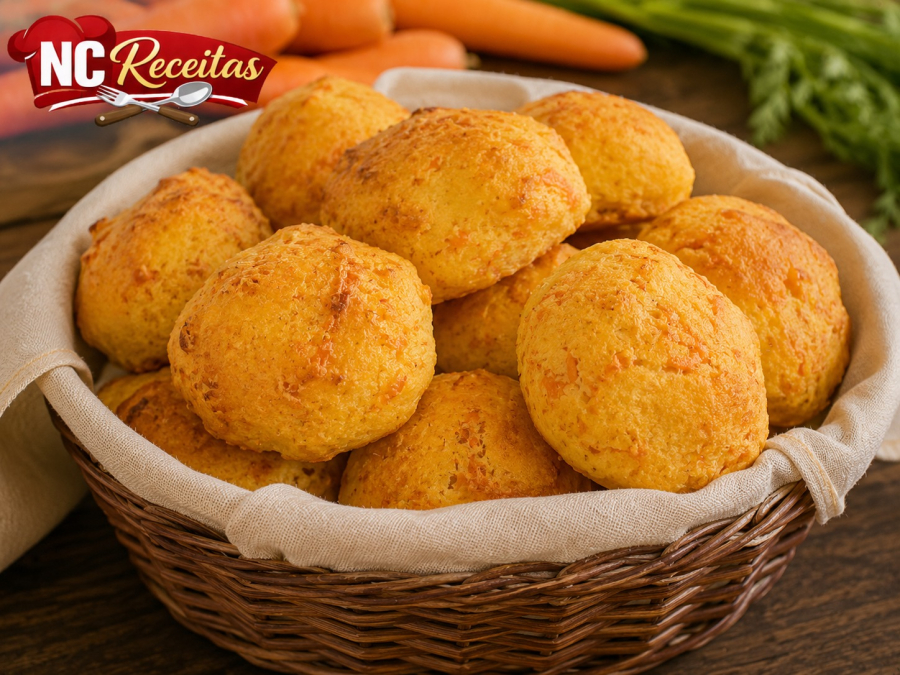 Pãozinho de cenoura sem glúten e sem lactose: Receita fofinha, saudável e fácil de fazer