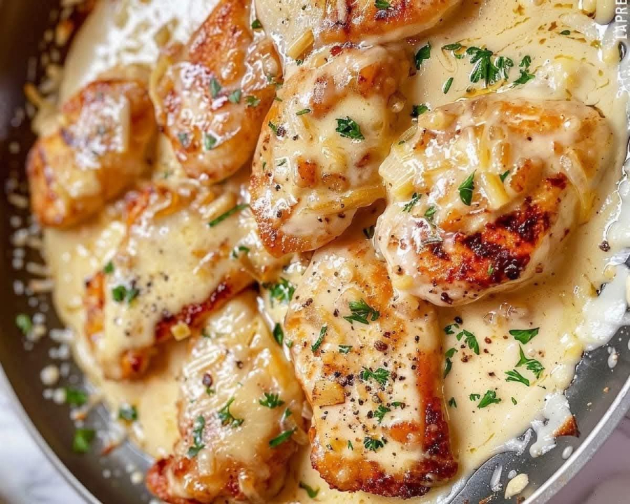 Frango ao Molho de Alho Cremoso: Receita fácil, saborosa e perfeita para o almoço em família