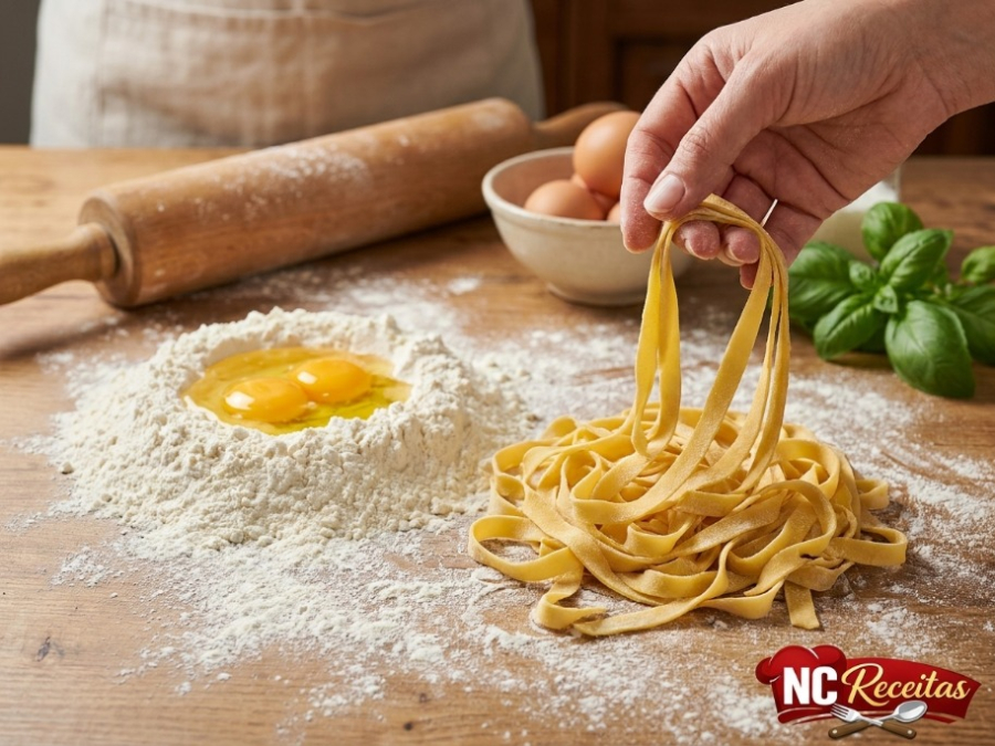 Como fazer massa caseira perfeita: Dicas essenciais para uma receita leve, macia e cheia de sabor