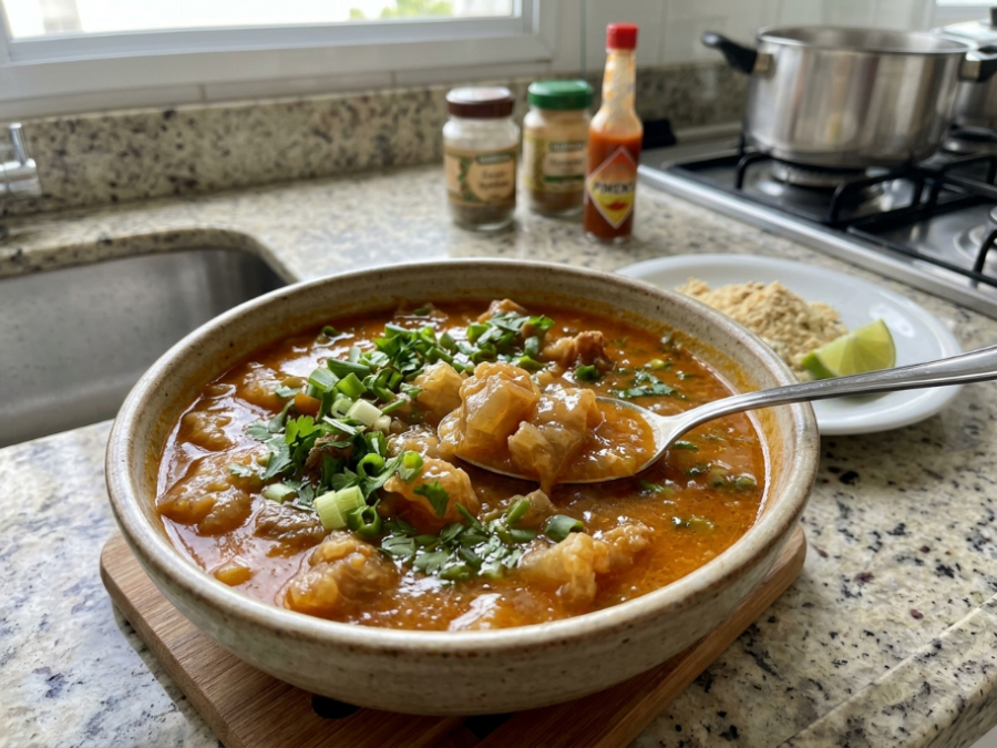 Mocotó com tendão fica encorpado, saboroso e perfeito para os dias mais frios
