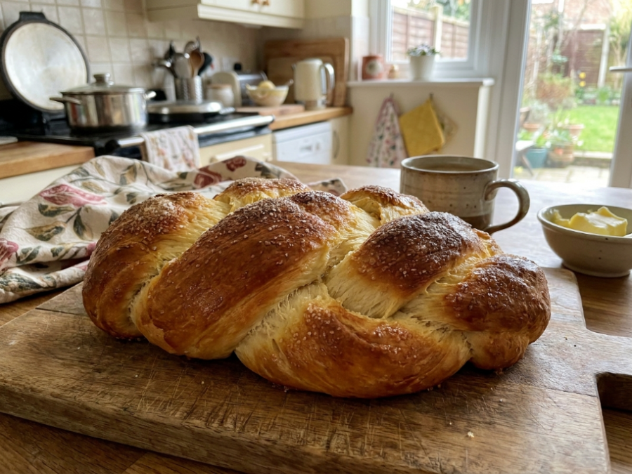 Pão doce trançado conquista pelo aroma irresistível e pela maciez incomparável